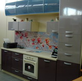 Кухня с фасадом из МДФ